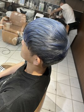 トムキャット(TOM CAT) 【新宿TOMCAT】メンズ×ブルーアッシュ