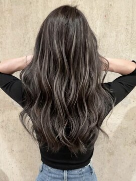 ヨロ 小岩(YOLO) ハイライトカラーミルクティーベージュケアブリーチダブルカラー