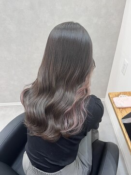 ワク 岡崎店(waku) インナーカラーピンク