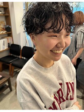 バローチェ 大阪 堀江(Barouche) 【Barouche/中島綾子】　マッシュパーマ　ショートヘア　堀江