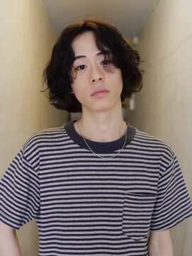 ヨー(Yoh-) 【メンズボブ/阿部達哉】メンズロング/ボブパーマ/ロン毛