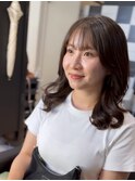 韓国風パーマ　コテ巻き風パーマ　デジタルパーマ　ストカール