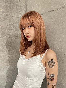 オーオシカシカスペース(OOO YY Space) ピンクベージュ/ミルクティピンク/ミルクティベージュ