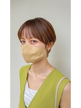 デビュー 沖縄泡瀬店(Debut) 前髪/アンブレラカラー/こなれミディ/イメチェン/ウェーブパーマ