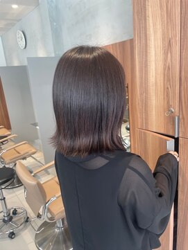 ガリカ 博多(Gallica) 【長まなみ】ブリーチなしダブルカラー艶髪グレージュカラー