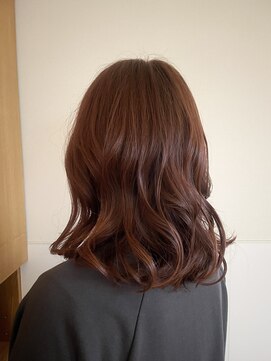 ヘアーウニール(Hair Unir) 流行色ピンクレッド