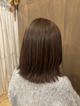 コトンアトリエ 人形町(COTON atelier) 艶髪ミディアムヘア