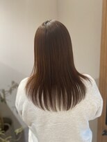 シスイ(sisui)&nbsp;内巻きセミロングレイヤー/サラサラ酸性縮毛矯正