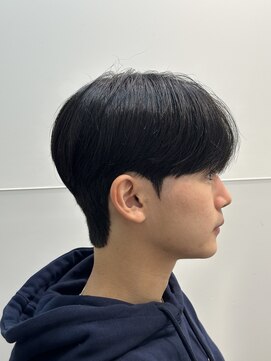 テールバイルシエル(TERRE by Le ciel) シースルーマッシュ×刈り上げなしダウンパーマ/SHUTO