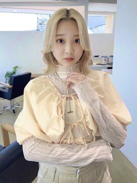 ヴィンスジオ 岐阜駅南(vince gio) ベージュ/ブリーチ3回/ケアブリーチ