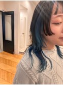 ミルクティーベージュダブルカラーブリーチ新潟長岡宮関