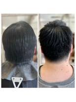 テラス(Terrace) 長めの刈り上げ