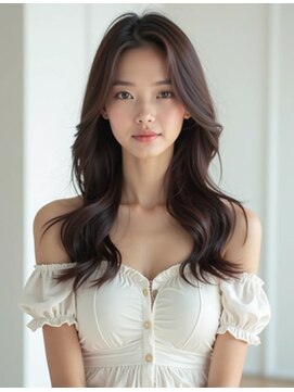 モードケイズ 調布店(MODE K's) 韓国くびれヘア_調布ミニウルフチェリーブラウン外ハネボブ