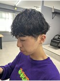 シャドウパーマ韓国テテ風緩めツイストスパイラルパーマ【大和】