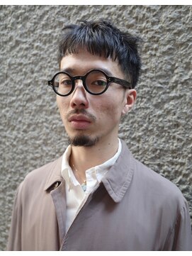 ブルートマト(BLUE TOMATO) メンズカットメンズショートスパイキーショート短髪フェード