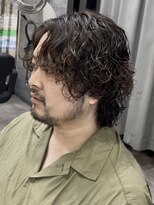 アノ(Ano.)&nbsp;グランジパーマサーフカールメンズカット