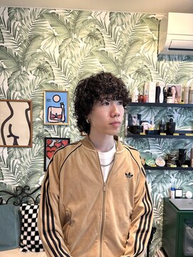 ナチュラル ヒーロー(Natural HERO) メンズウルフスパイラルパーマ