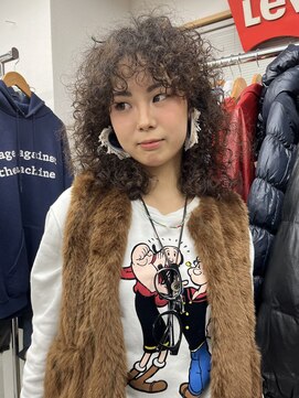 スパイラルパーマ