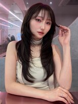 ロンドワン 三宮元町(Lond one)&nbsp;韓国レイヤーカット/ヨシンモリフェイスレイヤー/艶髪カラー