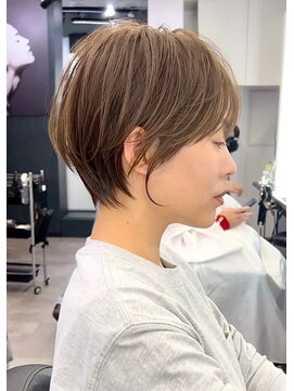 ブレス ヘアデザイン(BLESS hair design) 静岡駅ショートカットショートボブ切りっぱなしボブタッセルボブ