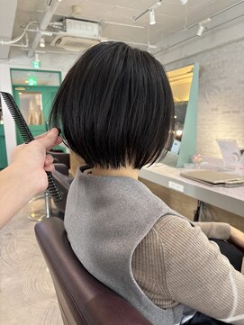 コル(col oodori) ショートボブ/ボブ/ショート/レイヤーボブ/前髪/顔周り