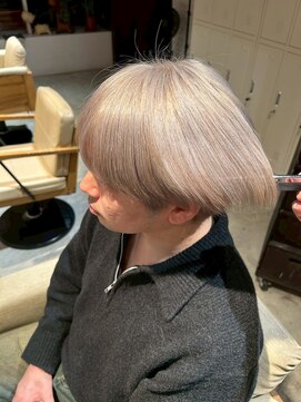 クラン バイ ナチュラル(clan by Natural) メンズハイトーン/ミルクティーグレージュ/マッシュ/ブリーチ