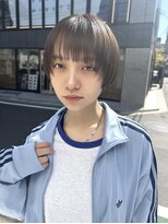 サンドパールス 仙台店(sand PALCE)&nbsp;髪質改善/大人ガーリー/似合わせカット/ショートボブ前髪/仙台