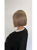 リーマス(REMUS)&nbsp;切りっぱなしボブ☆ミルクティーベージュ