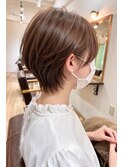 大人美人ショートボブ