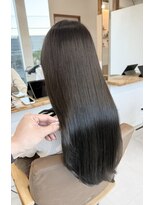 アルーナビューティデザイン&nbsp;ブリーチ無しダブルカラー×オリーブグレージュ