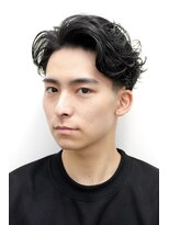ルックグッドストア(LOOK GOOD STORE) センターパート73ラルフカールスパイラルニュアンスパーマ三宮