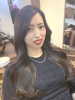 hyon myon/RISEbyREVO 綾瀬店【ヒョンミョン】&nbsp;ハッシュカット/デザインカラー/グレージュ[綾瀬駅/韓国ヘア]