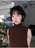 スタイリングが簡単 ボブパーマ