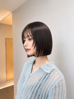 フォト 新宿三丁目(foto)&nbsp;髪質改善地毛風縮毛矯正くびれレイヤー切りっぱなしボブ