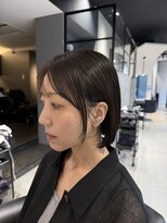 イワイナゴヤ(i i -IWAI NAGOYA-)&nbsp;【顔まわりおくれ毛】こなれボブ