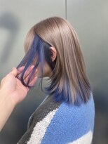 ワンスタイル(One style)&nbsp;【ケアブリーチ1回】インナーカラー＋髪質改善トリートメント