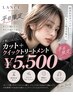 【平日限定】カット+クイックTR ¥5,500