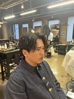 ワンワンオー バーバーショップ 博多店(@110 BARBER SHOP) ツーブロックショートカルマヘアスリックバックジェットフェード