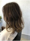 ミディ×脱力ウェーブ