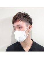 パール(PEAR+L)&nbsp;男のハイライトマッシュウルフ