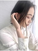 シースルーボブ