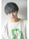 【MEN’S HAIR】サイドグラデーションシルバーカラー