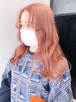 アイティーバイアルバム 八王子店(IT by ALBUM) オレンジベージュ_ラベンダーカラーくびれミディ_ba322331