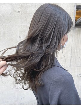 アクアオモテサンドウ(ACQUA omotesando) シアーグレージュ/ブリーチなし/透明感カラー