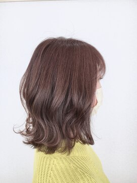 ジーナ 船橋(Zina) 艶巻ミディアム × ピンクバイオレット☆