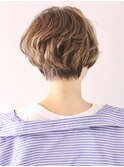 セット簡単/ふんわりショート/表参道/30代40代50代