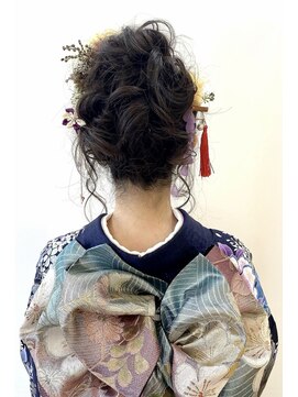 クレドガーデン 西新井店(CRED GARDEN) 成人式 卒業式 振袖 袴 ヘアセット/水引き/紐アレンジ/西新井C