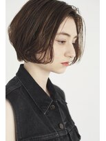 ピズム(PISM) リラックスフェミニンAラインボブ/ショコラベージュ/カールボブ