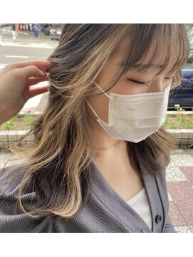 ボアップ 新居浜店(boappu) #カラー#ブリーチ#フェイスフレーミング