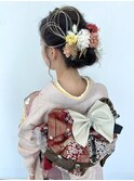 成人式ヘアセット〇